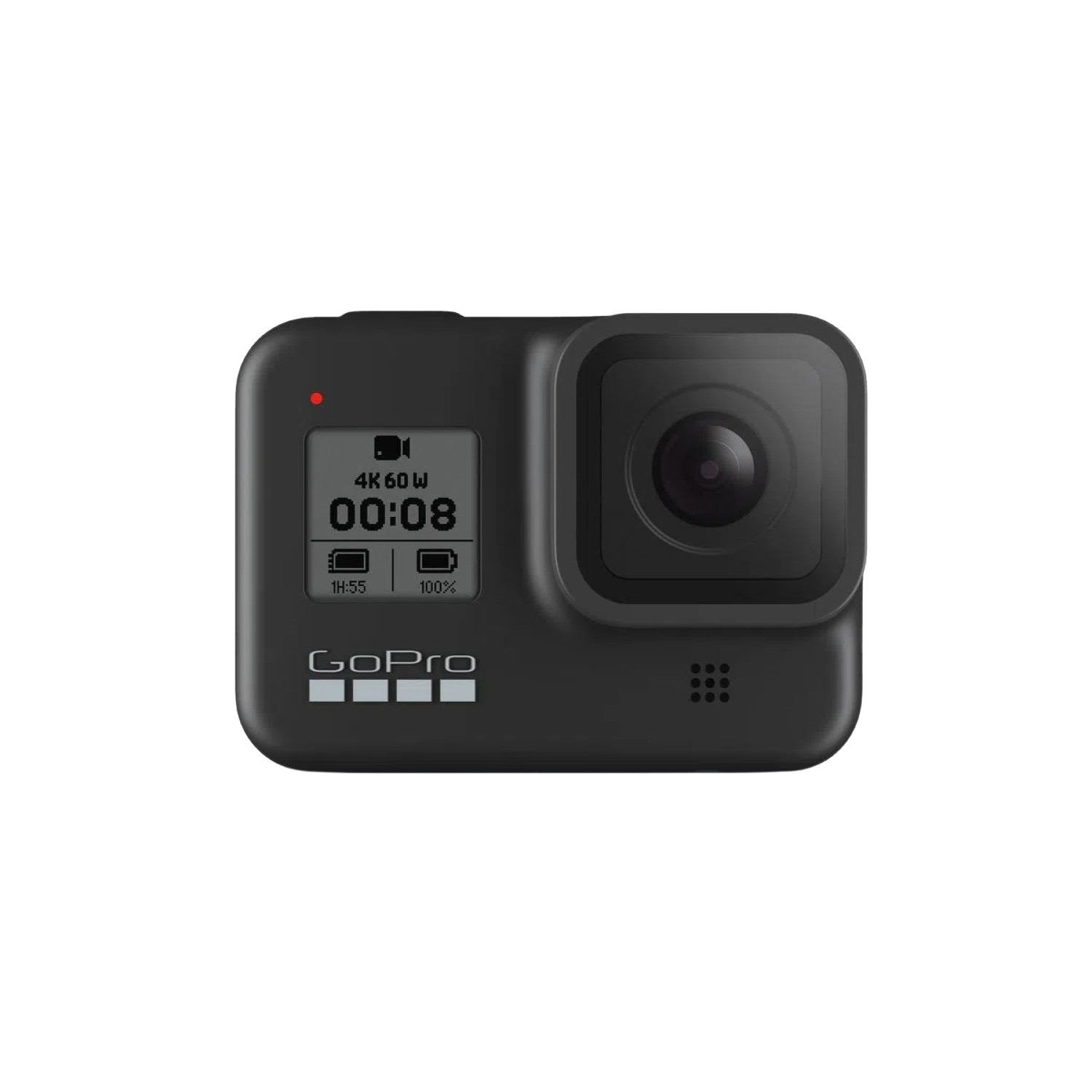 Deportiva Gopro Hero 8 black hypersmooth 2.0 timewarp hdr superfoto negro hero8 digital 4k resistente al agua estabilización hipersuave pantalla y control voz en vivo full