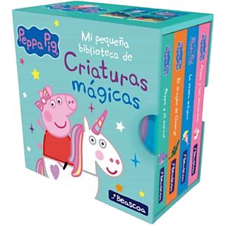 Mi Pequeña Biblioteca De Criaturas Mágicas. Sirenas. Unicornios. Narvales Y Dragones (Peppa Pig) - Hasbro Eone