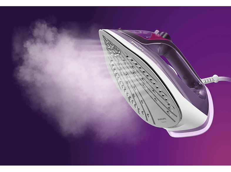 PHILIPS DST3041/30 3000 Series, Dampfstoß: 200 g/Min., 300ml, Dampfbügeleisen (2600 Watt, Keramik)