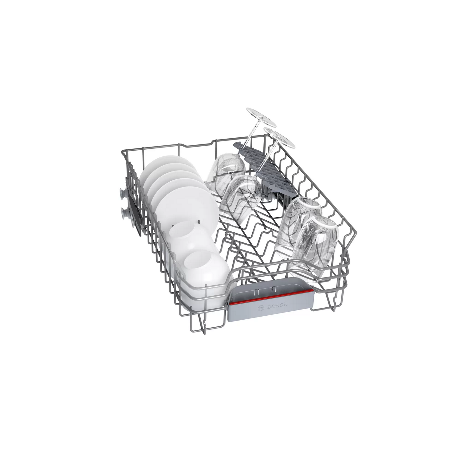 Lavavajillas - Bosch SRS4HMI61E, Libre instalación, 10 servicios, 6 programas, 45 cm, Inox