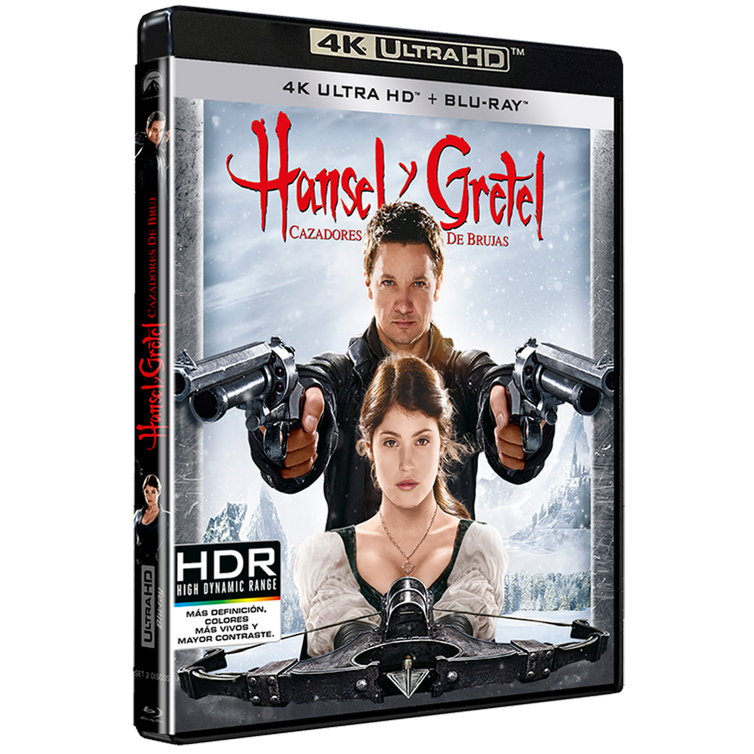 Hansel Y Gretel cazadores de brujas uhd 4k bluray ultra hd