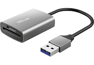 TRUST Dalyx USB 3.2 (Gen1) SD/microSD kártyaolvasó, alumínium (24135)