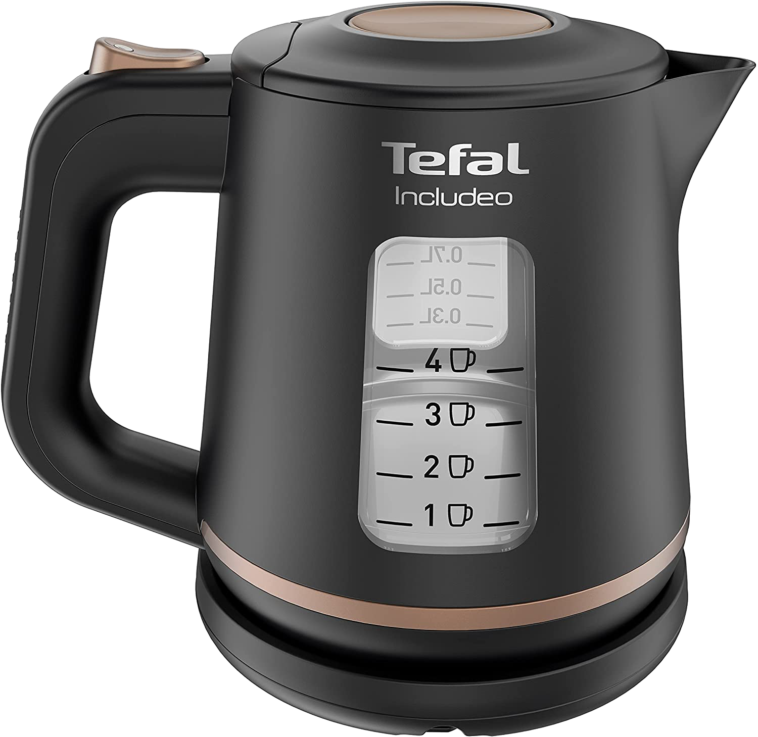 TEFAL KI533811 Includeo vízforraló fekete 1 l