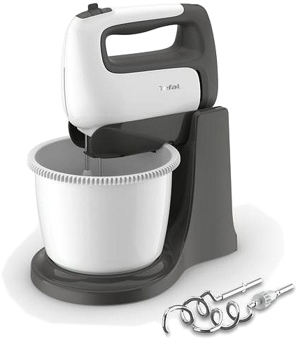 TEFAL HT464138 Prep'Mix+ kézi mixer tállal szürke-fehér