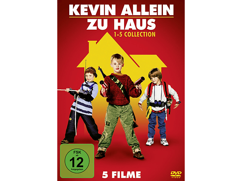 Kevin - Allein 1-5 DVD zu Haus
