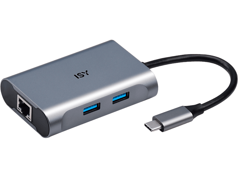 ISY IAD-1018 - USB-C Adapter (Silber)