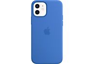 Apple funda silicona con MagSafe para el iPhone 12 y el iPhone 12 Pro, Azul Capri