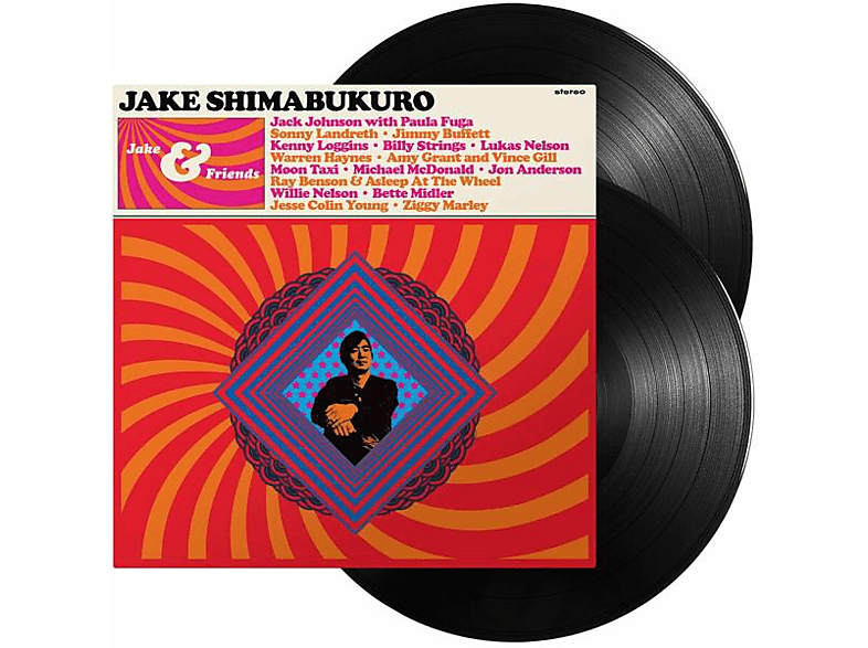 Jake Shimabukuro - (Vinyl) And Friends 2LP (Ltd. - Vinyl) Jake Gr.Black 180