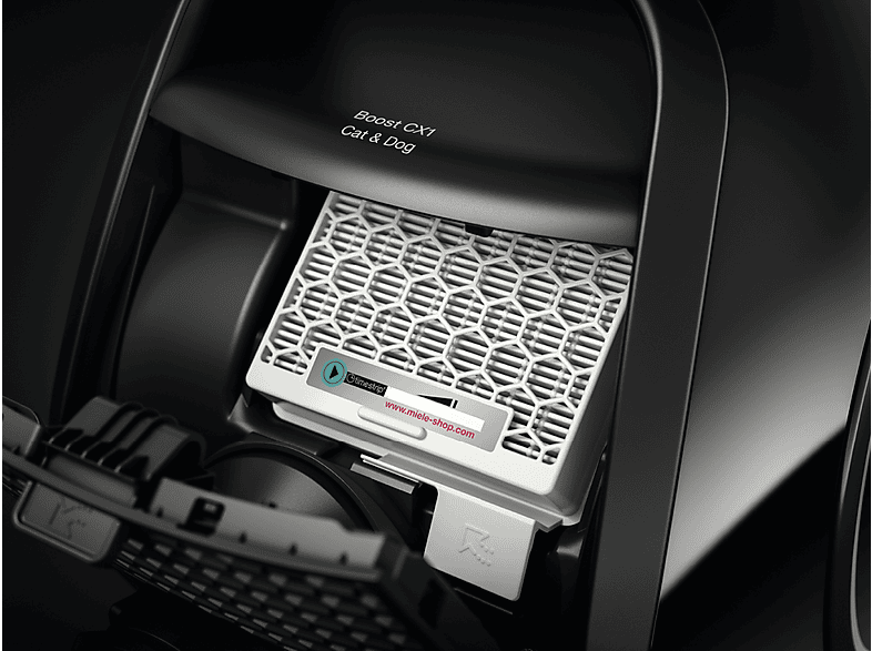 Miele Boost CX1 Cat & Dog PowerLine - NCF0 Bodenstaubsauger ohne Beutel (78 dB(A), maximale Leistung: 890 Watt, Obsidianschwarz) — Foto 3 von 5