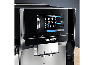 SIEMENS TQ703D07 EQ.700 Kaffeevollautomat Inox silver metallic