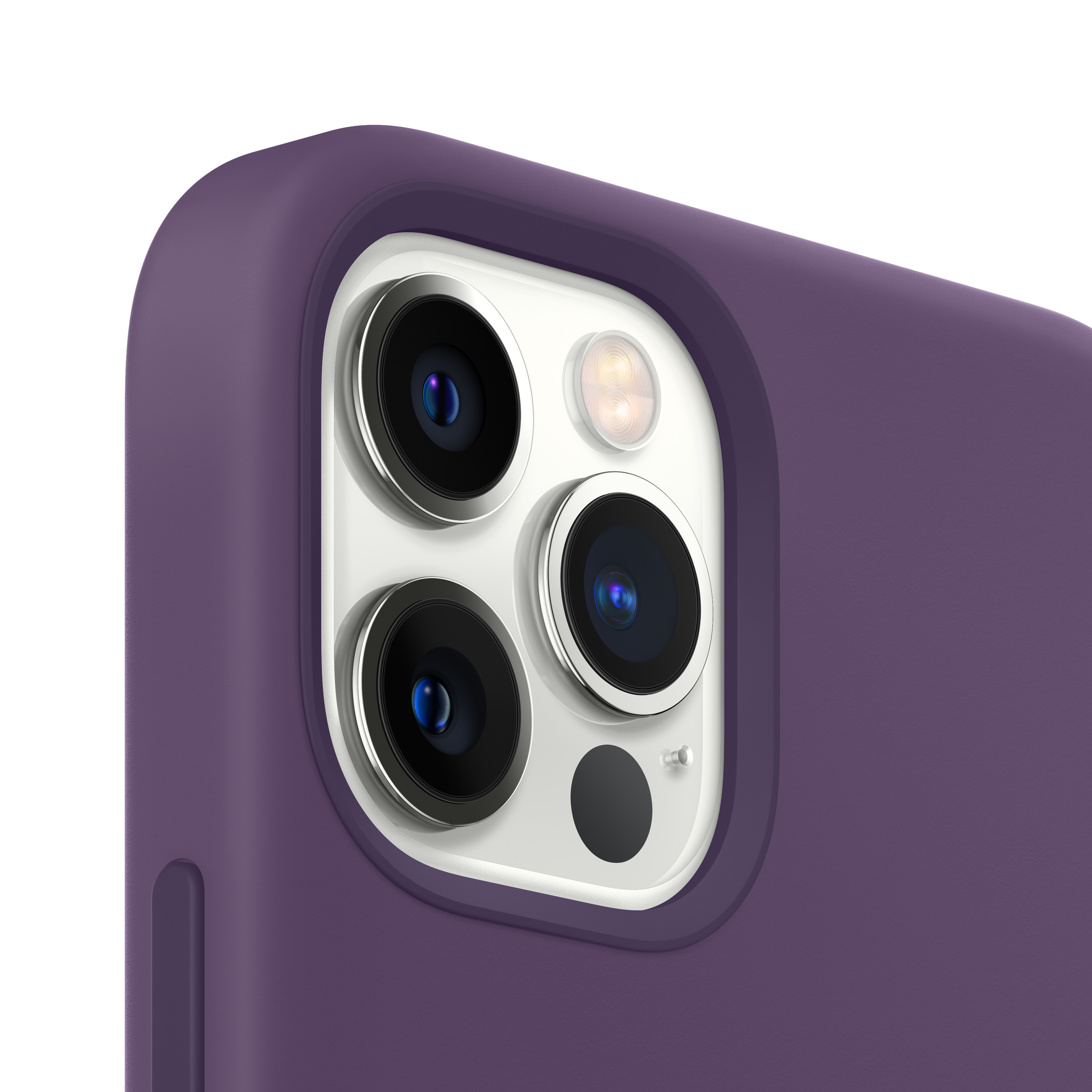 Apple funda silicona con MagSafe para el iPhone 12 Pro Max, Amatista