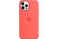 Apple funda silicona con MagSafe para el iPhone 12 Pro Max, Pomelo rosa