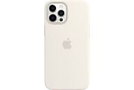 Apple funda silicona con MagSafe para el iPhone 12 Pro Max, Blanco