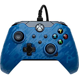 PDP Wired Controller voor Xbox Series/One - Blue camo