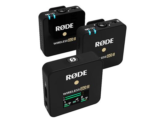 RODE Wireless GO II - Système de microphone (noir)