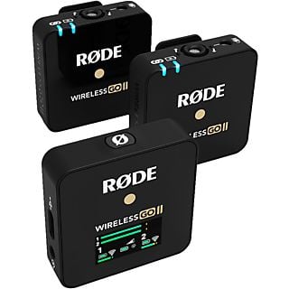 RODE Wireless GO II - Sistema microfonico (Nero)