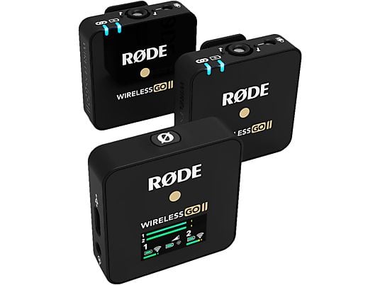 RODE Wireless GO II - Mikrofonsystem (Schwarz)