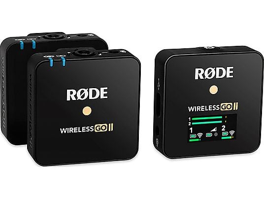 RODE Wireless GO II - Système de micros (Noir)