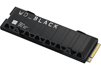 WESTERN DIGITAL WD_BLACK™ SN850 mit Kühlkörper - Works with PlayStation™ 5*, Festplatte, 500 GB SSD PCI Express, intern