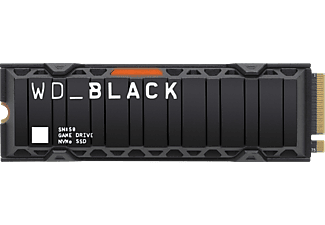 WESTERN DIGITAL WD_BLACK™ SN850 mit Kühlkörper - Works with PlayStation™ 5*, Festplatte, 500 GB SSD PCI Express, intern