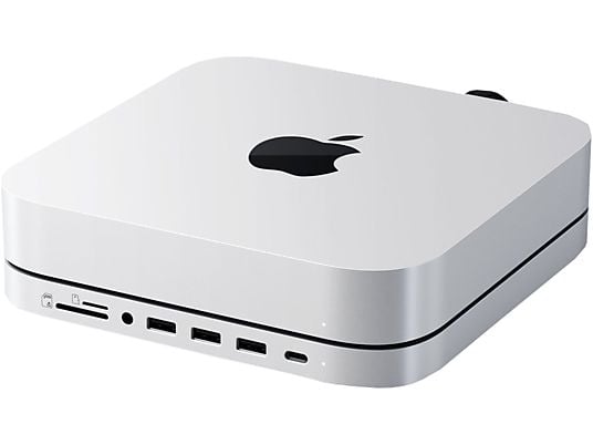 SATECHI ST-MMSHS - USB-C Hub und Stand (Silber)