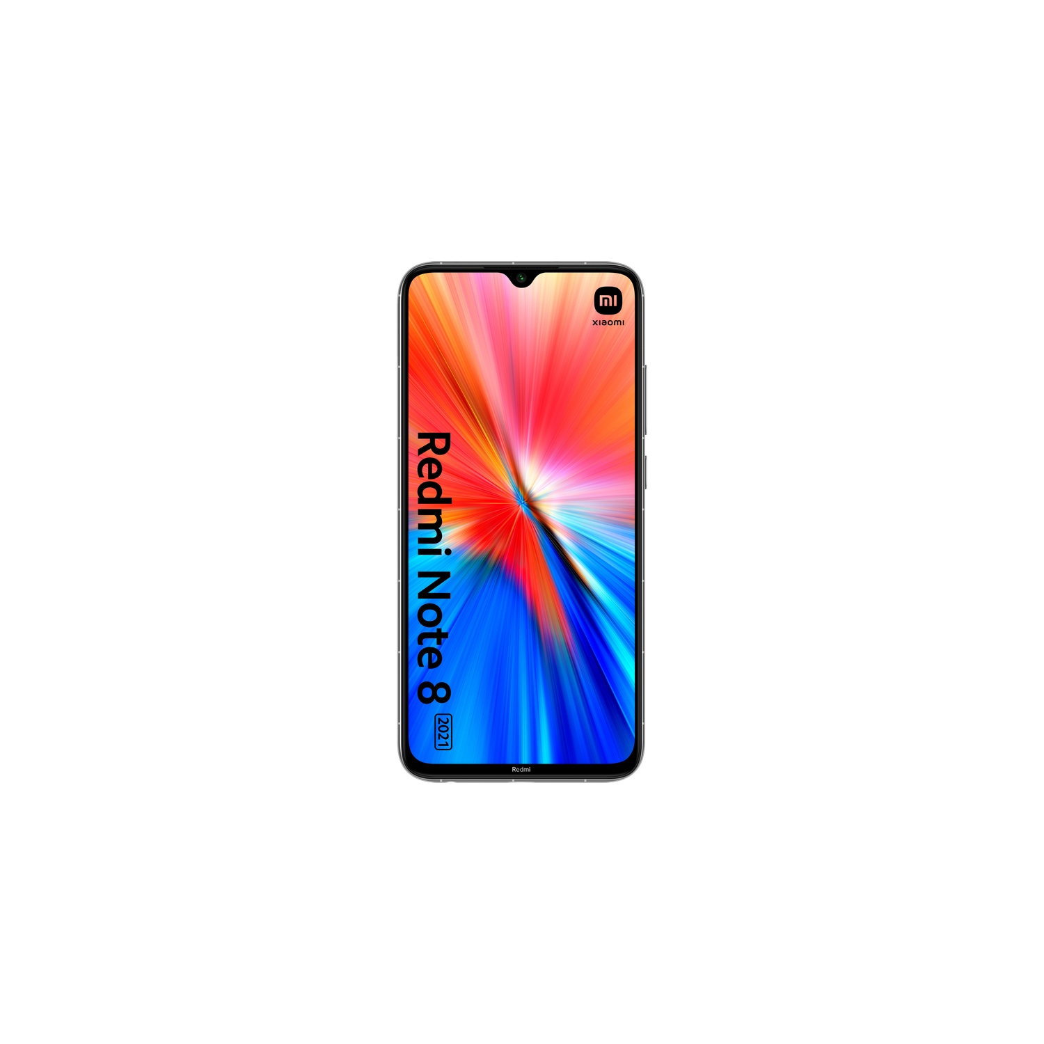 Xiaomi Redmi Note 8 (2021), Luz Lunar Blanca, 128GB, 4GB RAM, 6.3" FHD+, HelioG85, 4000mAh, Android 11