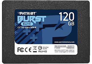 PATRIOT Burst Elite 2,5" SSD meghajtó 120GB, SATA3, 450/320 MB/s (PBE120GS25SSDR)