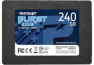 PATRIOT Burst Elite 2,5" SSD meghajtó 240GB, SATA3, 450/320 MB/s (PBE240GS25SSDR)