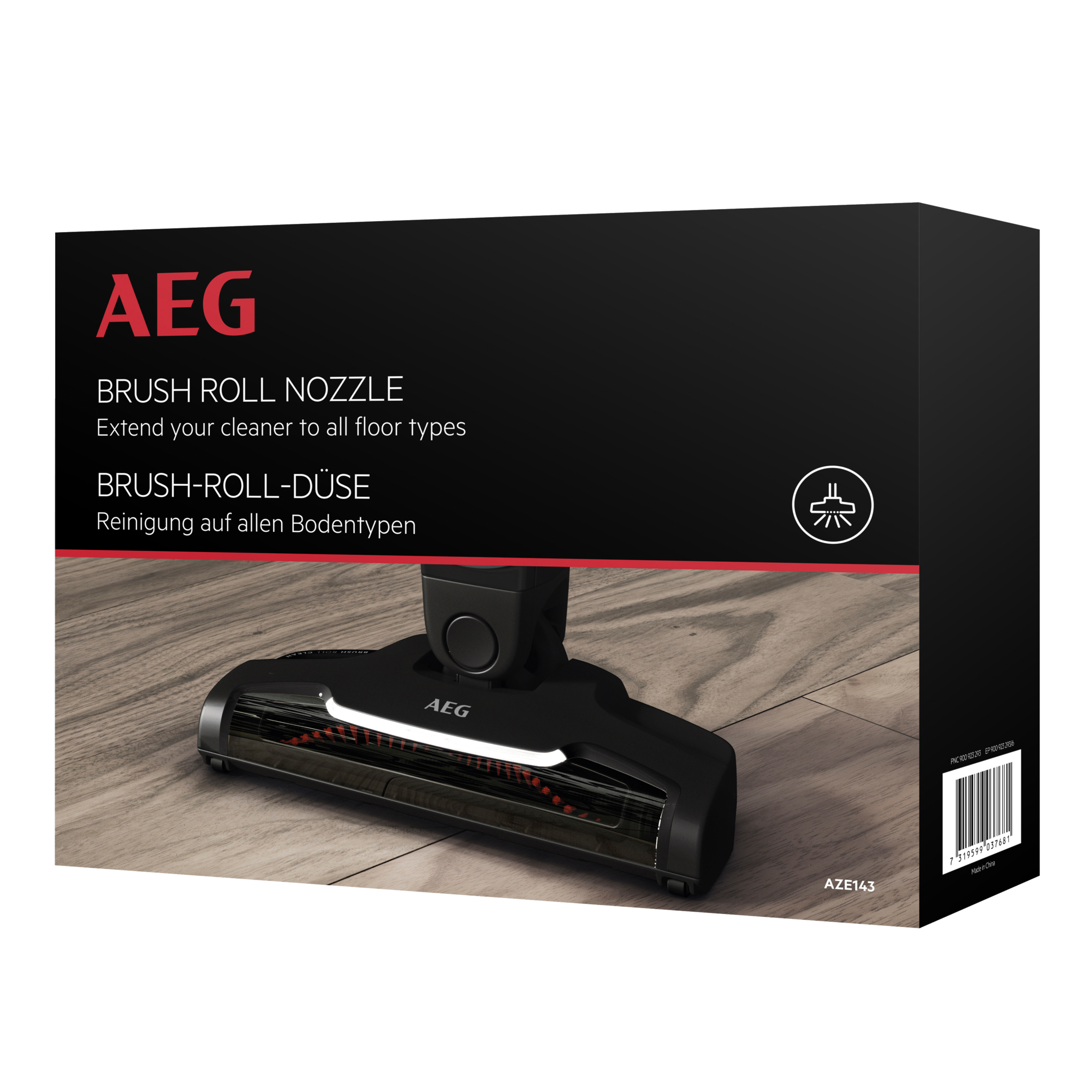 AEG AZE143, Brush-Roll-Düse