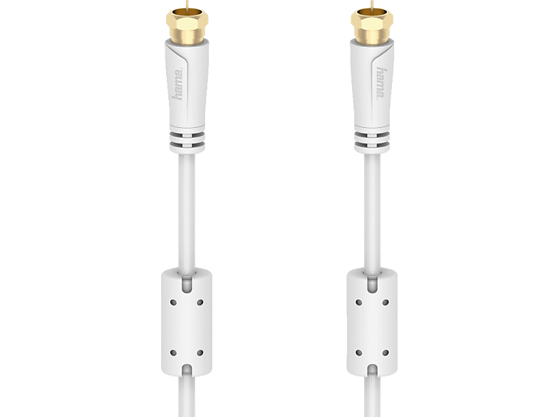 HAMA Koaxialkabel für Kabelrouter 100 dB, Kabel, 3 m