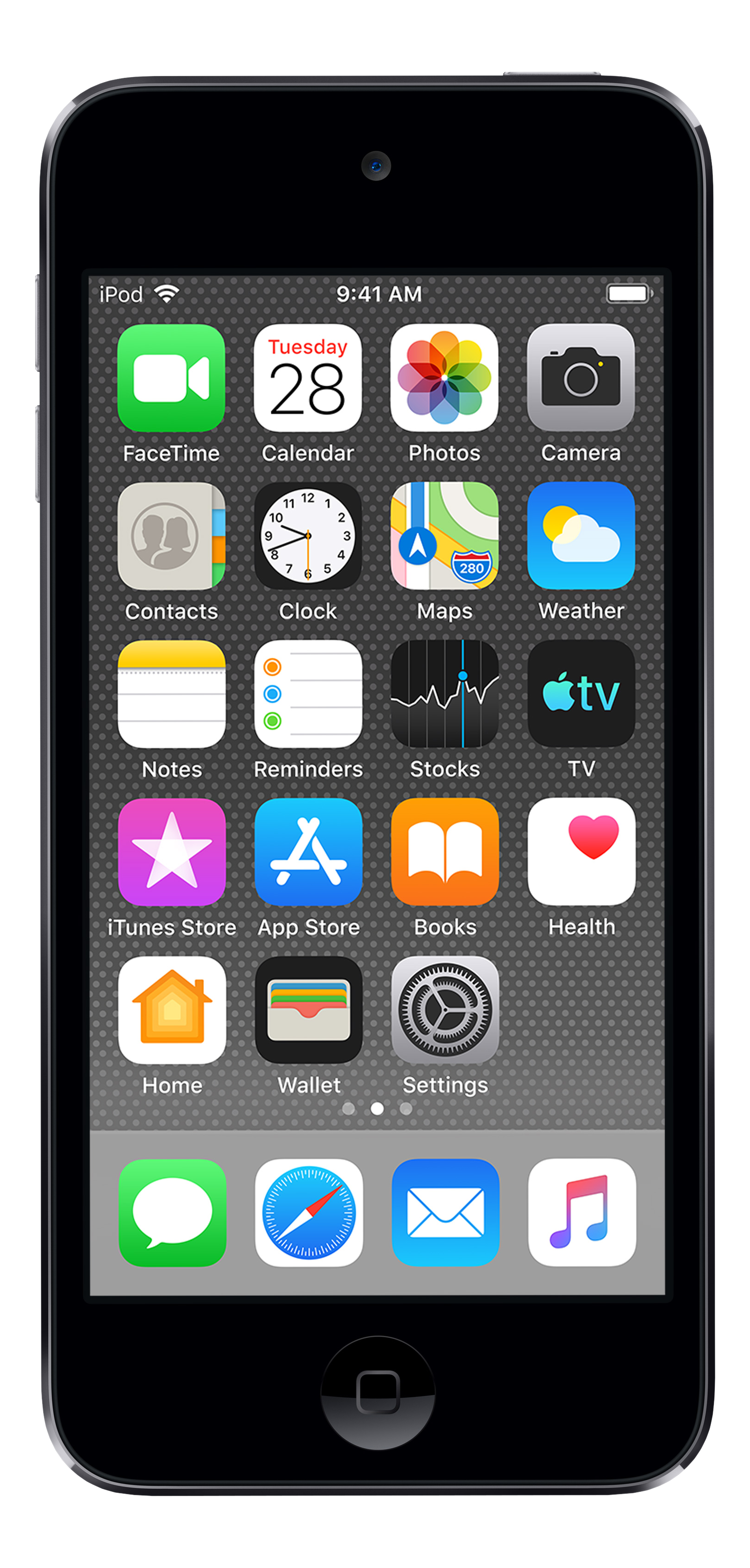 APPLE iPod touch (2019) - MP3 Player (256 GB, Grau)