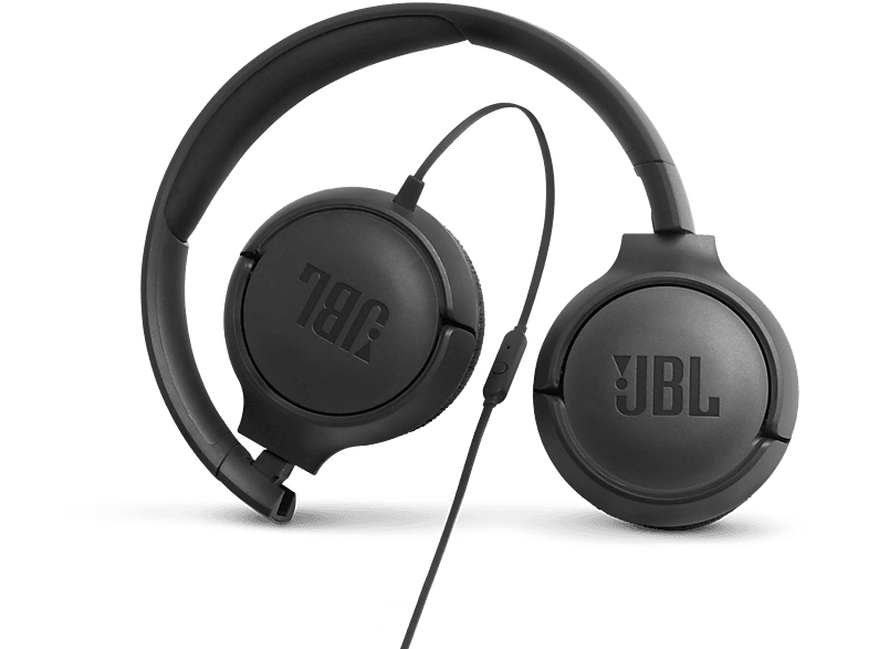 JBL Tune 500 Kulak Üstü Kablolu Kulaklık Siyah_1