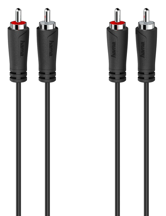 HAMA FIC 2RCA-2RCA audió összekötőkábel, 1,5 méter (205257)