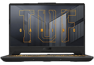 ASUS TUF Gaming F15 FX506HCB-HN145T Szürke Gamer laptop (15,6" FHD/Core i5/8GB/512 GB SSD/RTX3050 4GB/NoOS)