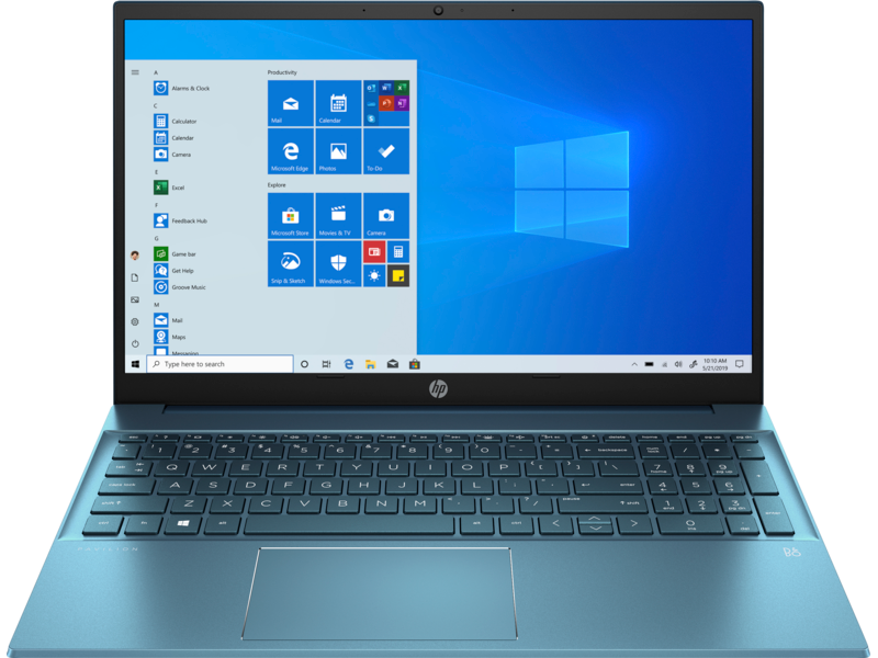 HP Pavilion 15-EH1003NH 396M4EA Zöld laptop (15,6