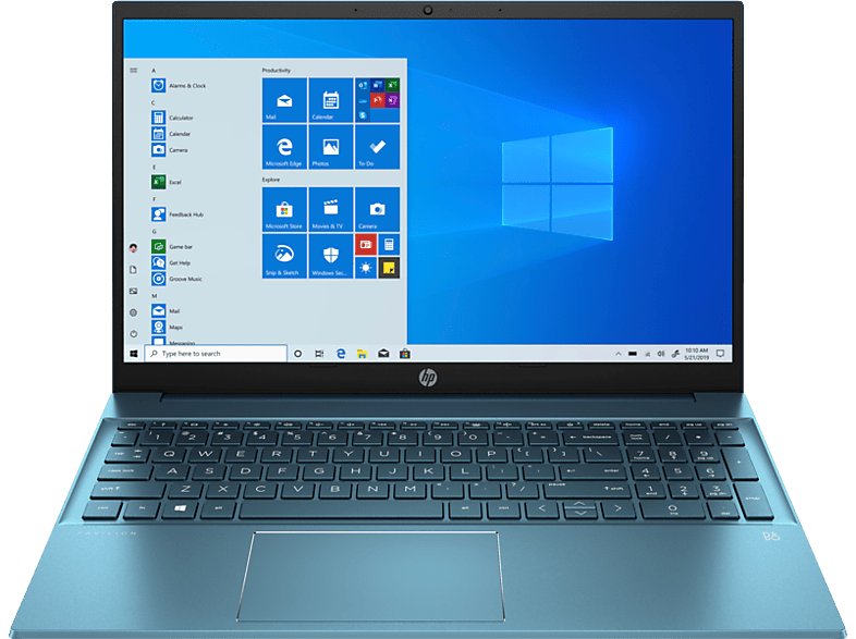 HP Pavilion 15-EH1003NH 396M4EA Zöld laptop (15,6