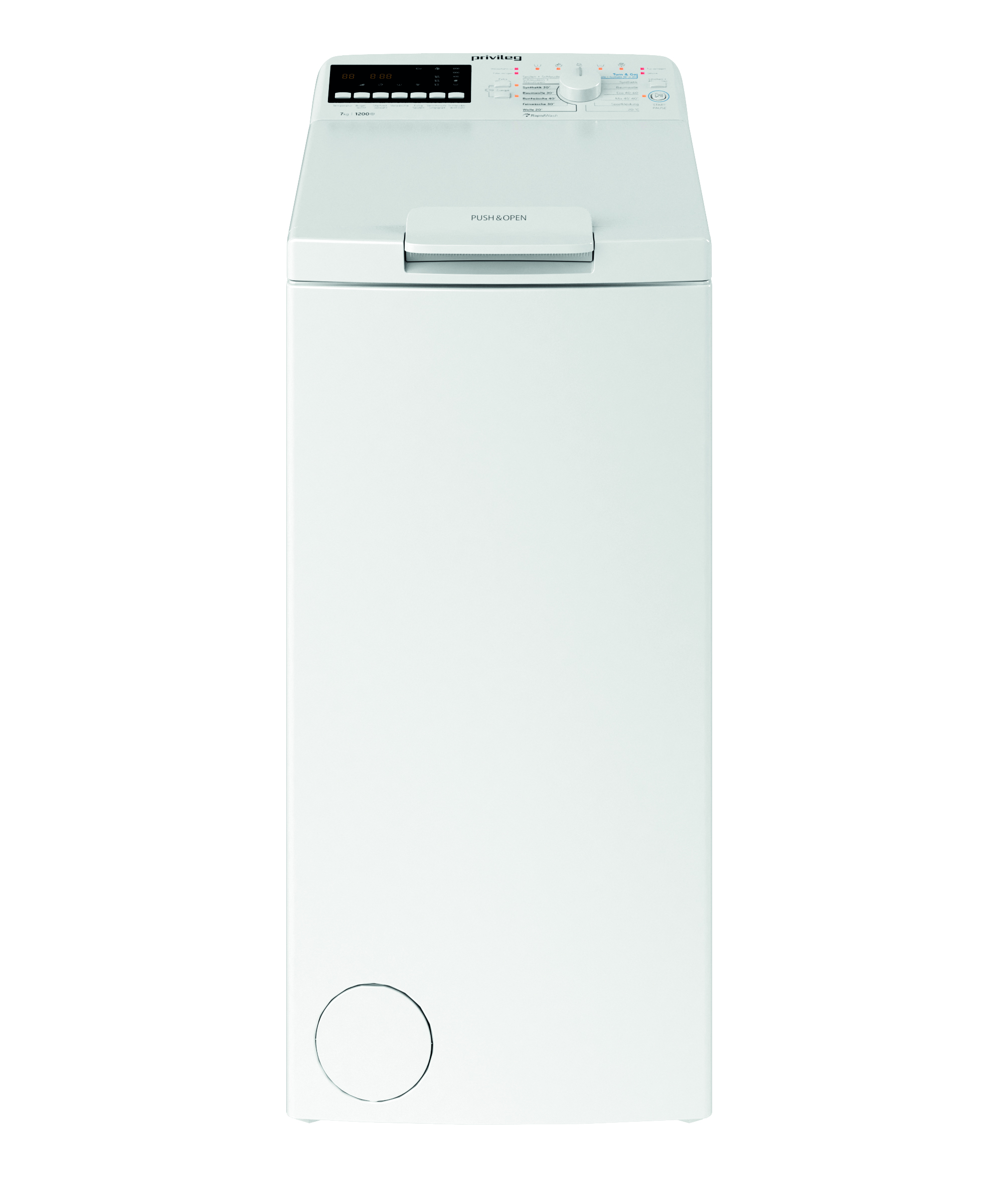 PRIVILEG PWT E71253P N (DE) Waschmaschine (7 kg, 1151 U/Min., E)