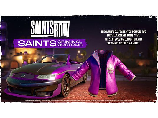 Saints Row : Criminal Customs Edition - PlayStation 4 - Allemand