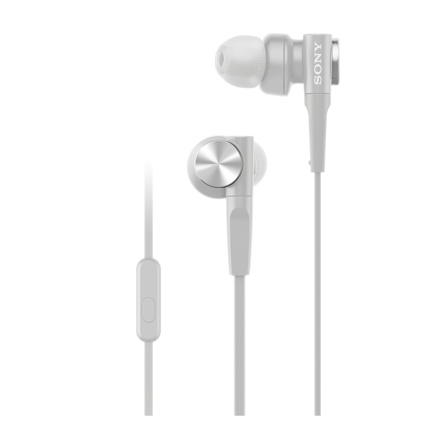 Sony Mdrxb55Apw Auricolari, white