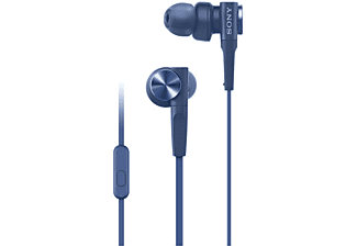 SONY MDRXB55APL AURICOLARI, blue