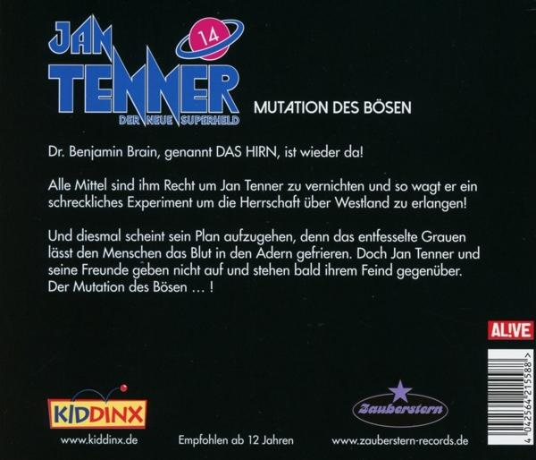 CD-Cover mit Text, darunter 'Mutation des Bösen' und 'Kiddinx'.