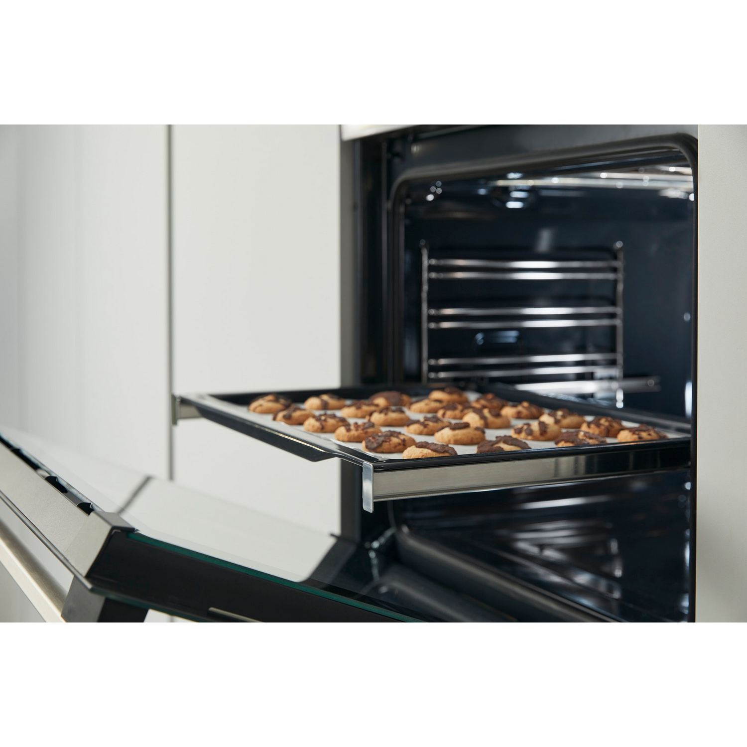 Horno - Hisense BSA65226AB, 77 l, Integrable, Limpieza por agua, 59.50 cm, Inox