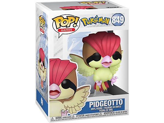 FUNKO POP! Games : Pokémon - Roucoups - Figurine de collection (Multicolore)