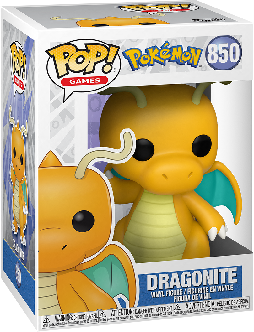 FUNKO POP! Games : Pokémon - Dracolosse - Figurine de collection (Multicolore)