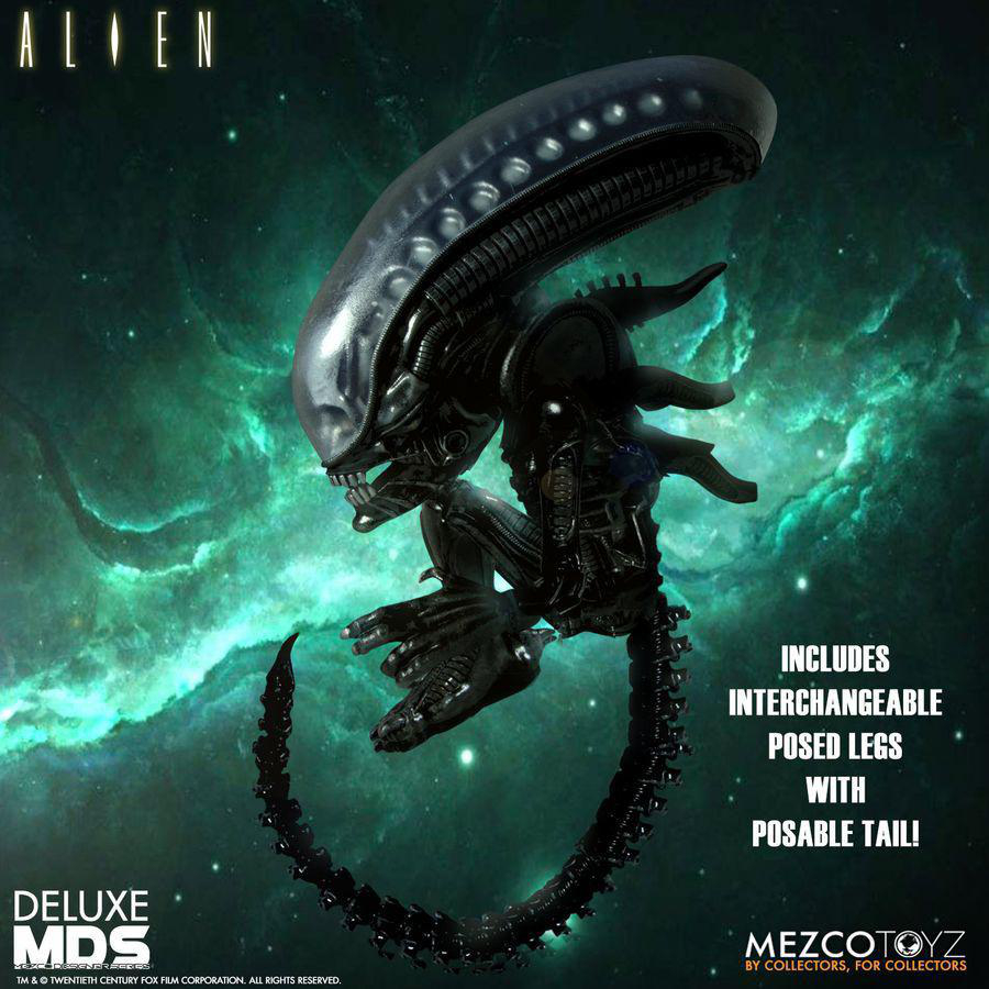 MEZCO TOYS Alien MDS Deluxe Xenomorph Actionfigur