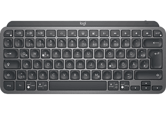 LOGITECH Tastatur MX Keys Mini, Bluetooth, Tastenbeleuchtung, QWERTZ, Graphite