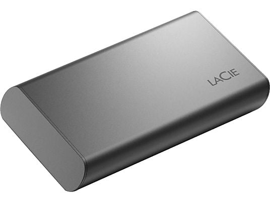 LACIE STKS1000400 - Festplatte (SSD, 1 TB, Silber)