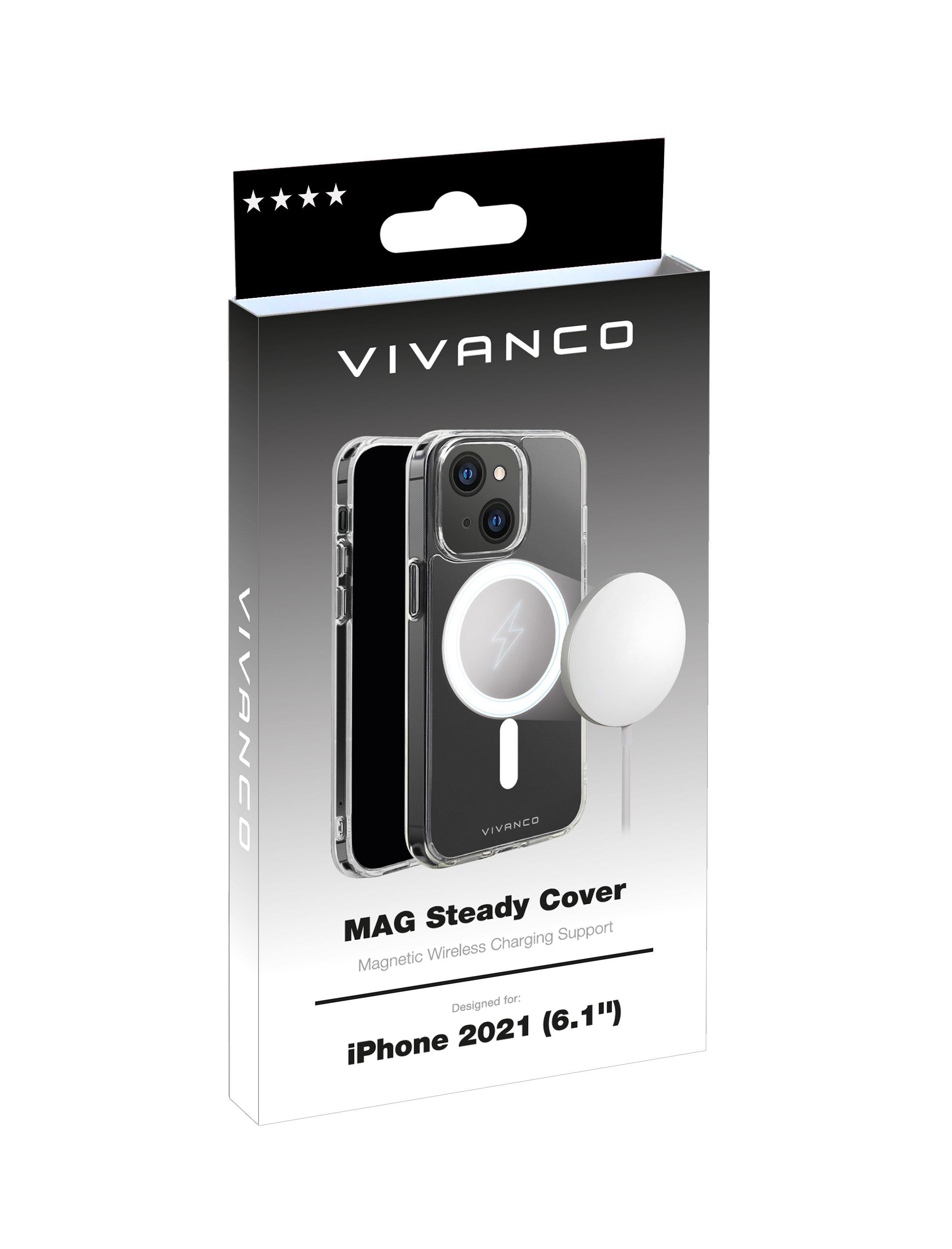 Backcover, Steady, Transparent Mag Apple, 13, iPhone VIVANCO