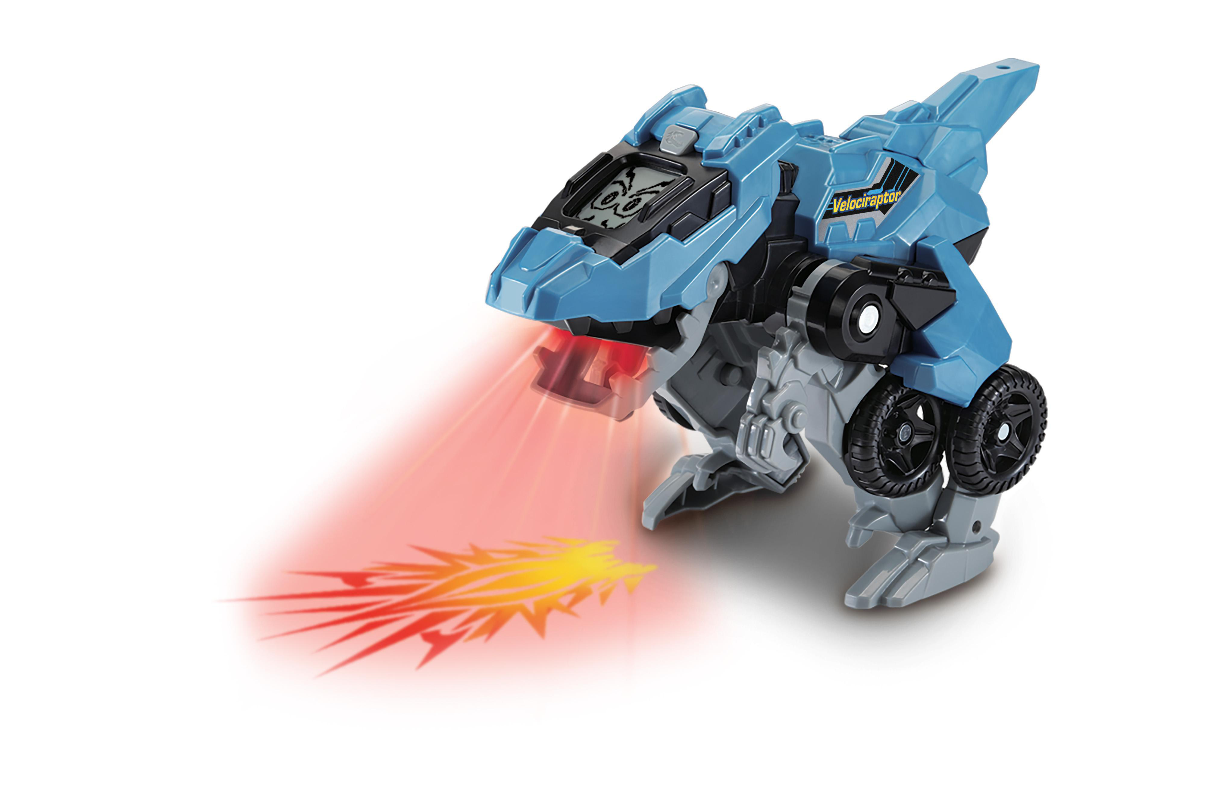 VTECH Switch & Go Dinos - Fire-Velociraptor Spielzeugauto, Mehrfarbig