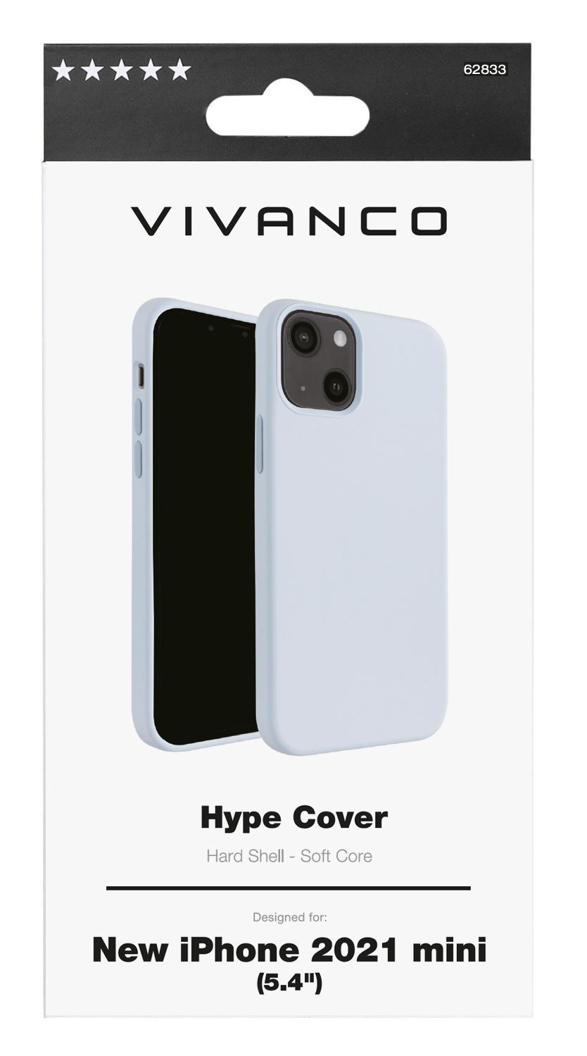 VIVANCO Hype Cover, Backcover, Apple, iPhone 13 Mini, Sky-Blue